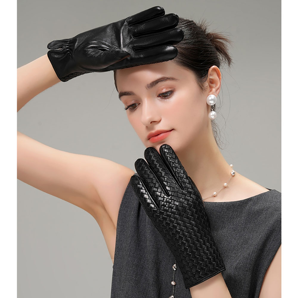 Winter Women's Real Leather Wa - Wool Glove Lined 评论和价格