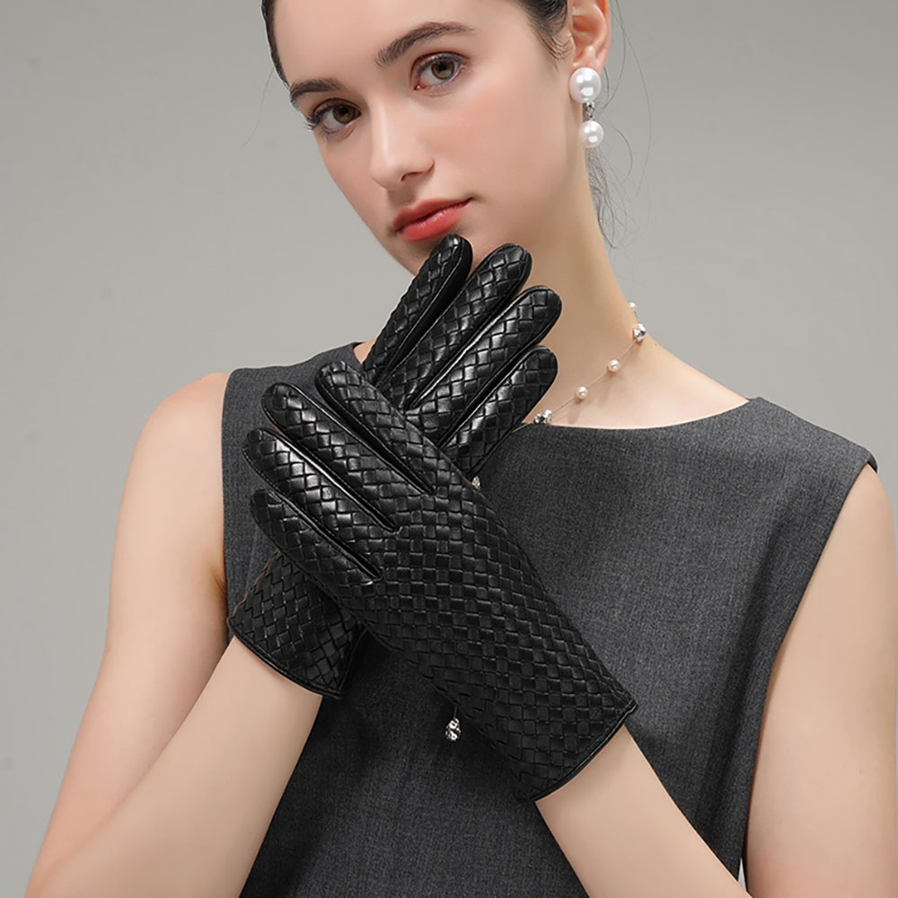 Winter Women's Real Leather Wa - Wool Glove Lined 评论和价格